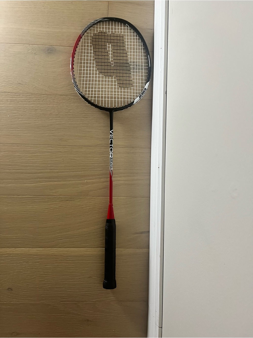 Vector Max Badminton Racket in Red and Black
